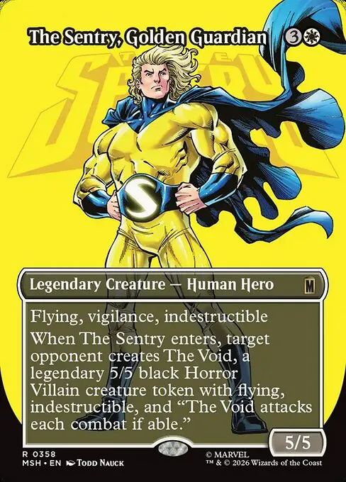 The Sentry, Golden Guardian - Foil