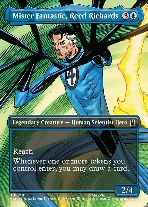 Mister Fantastic, Reed Richards - Foil