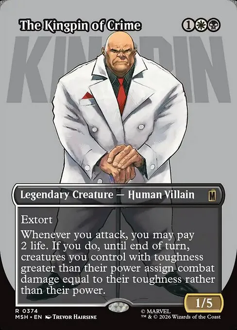 The Kingpin of Crime - Foil