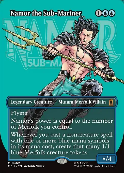 Namor the Sub-Mariner - Foil