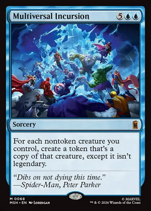 Multiversal Incursion - Foil