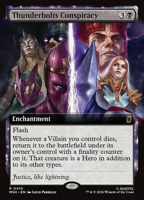 Thunderbolts Conspiracy - Foil