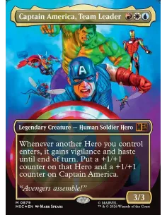 Captain America, Team Leader - Foil