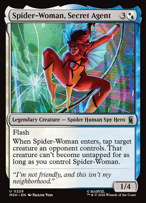 Spider-Woman, Secret Agent - Foil