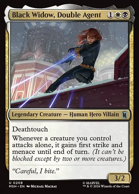 Black Widow, Double Agent - Foil