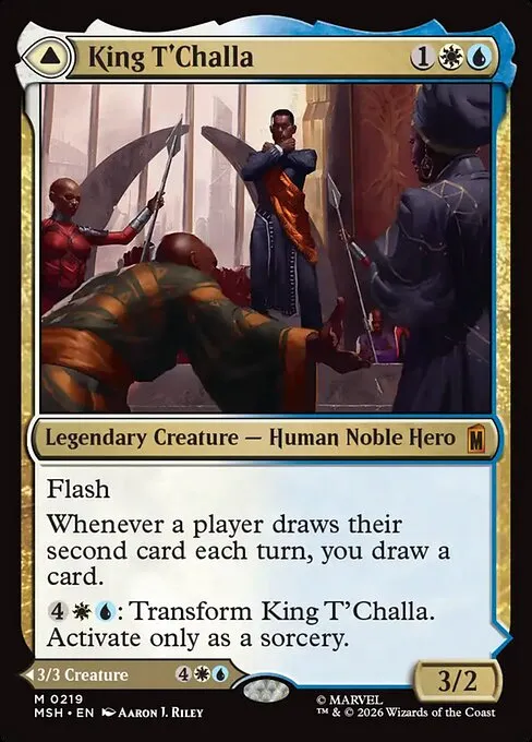 King T'Challa // Black Panther, Hope Enduring - Foil