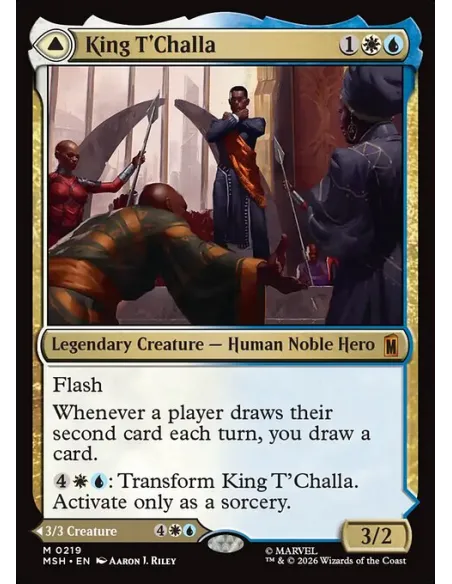 King T'Challa // Black Panther, Hope Enduring - Foil