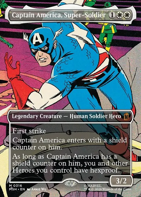 Captain America, Super-Soldier - Foil