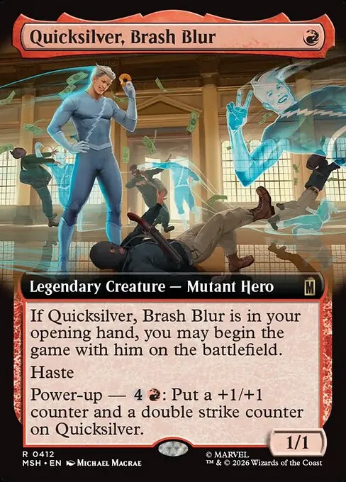 Quicksilver, Brash Blur - Foil