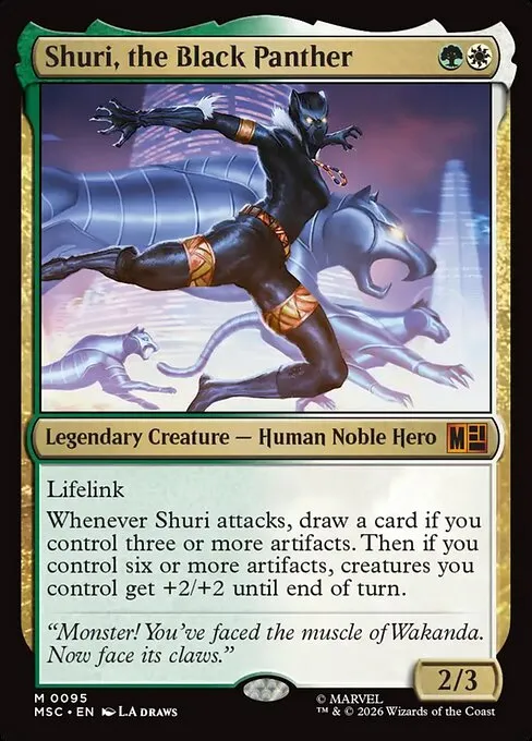 Shuri, the Black Panther - Foil