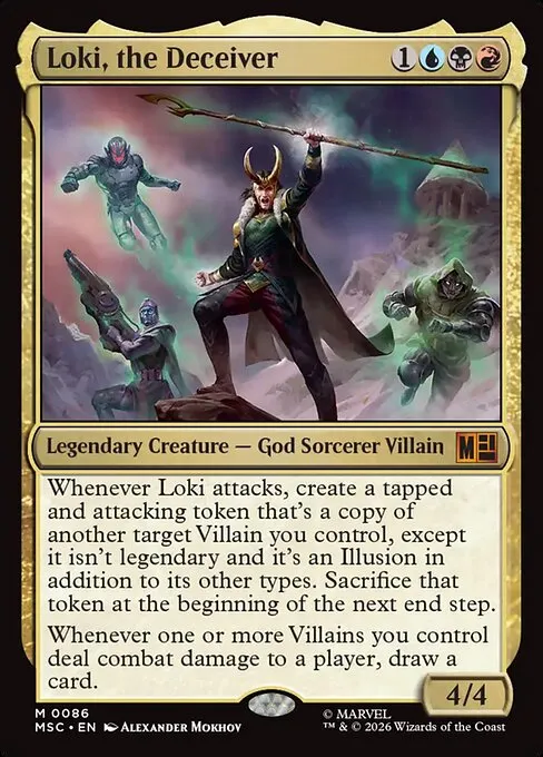 Loki, the Deceiver - Foil