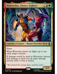 Wolverine, Fierce Fighter - Foil