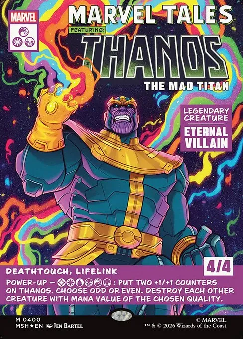 Thanos, the Mad Titan - Foil