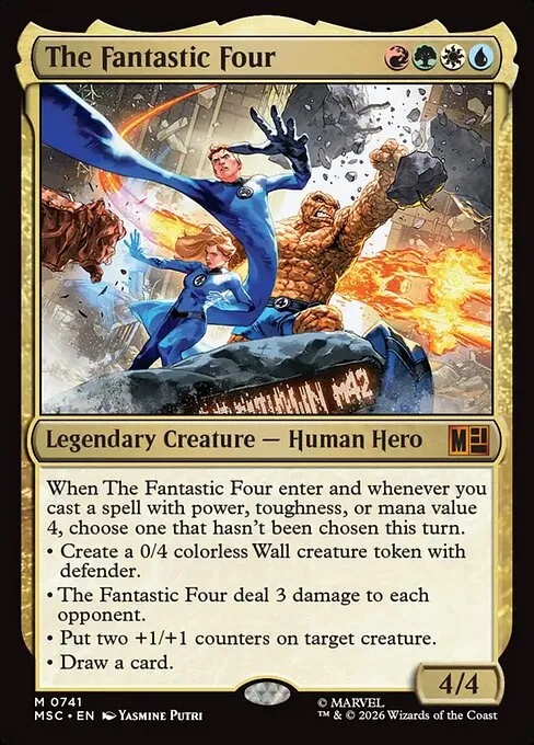 The Fantastic Four - Foil