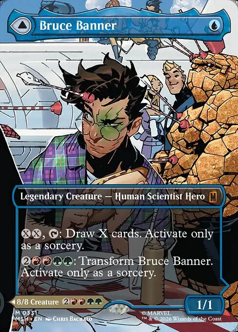 Bruce Banner // The Incredible Hulk - Foil