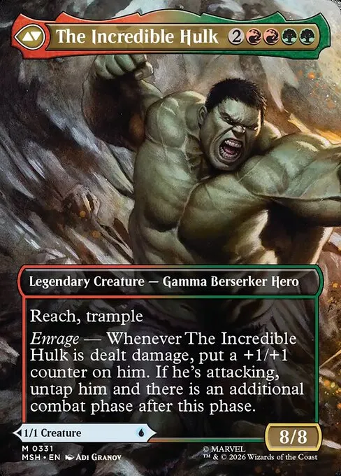 Bruce Banner // The Incredible Hulk - Foil