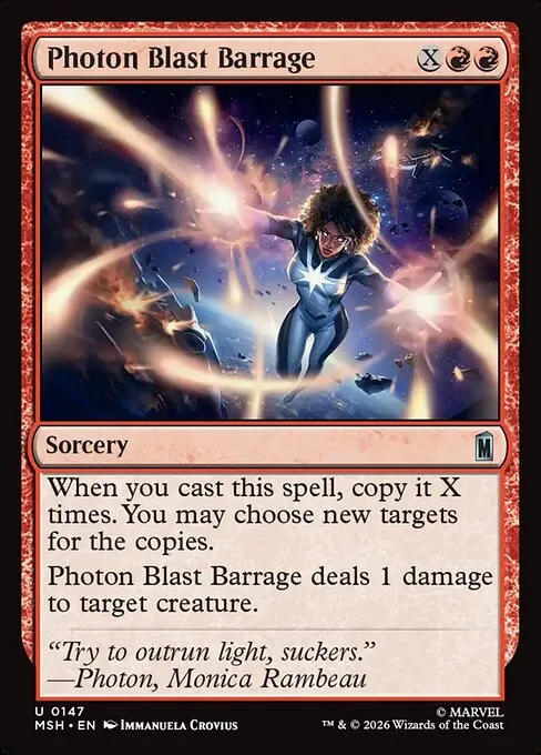 Photon Blast Barrage - Foil
