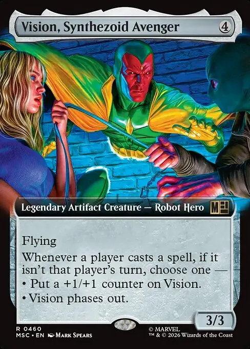 Vision, Synthezoid Avenger - Foil
