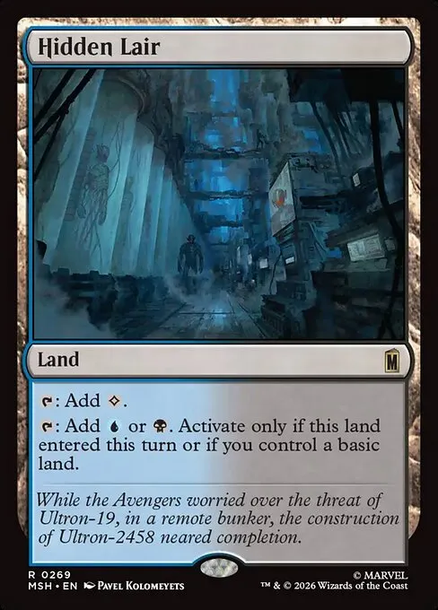 Hidden Lair - Foil