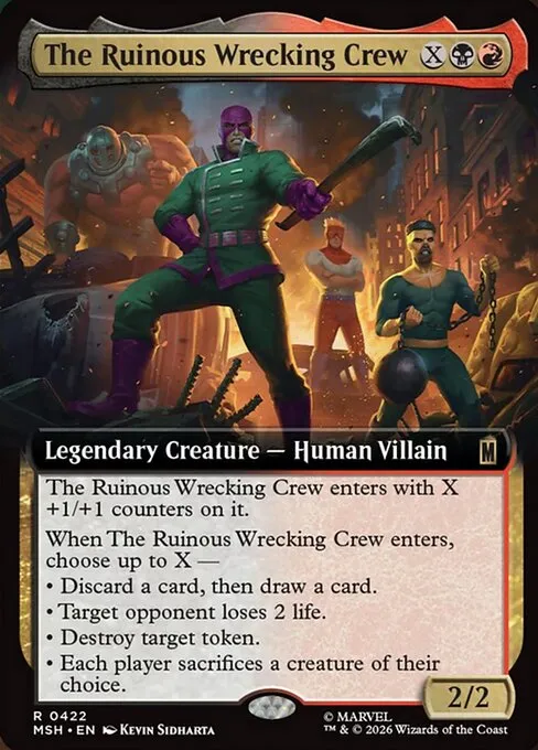 The Ruinous Wrecking Crew - Foil