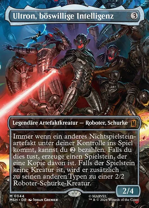 Ultron, Artificial Malevolence - Foil