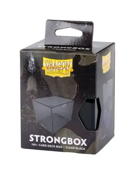 DRAGON SHIELD - STRONG BOX (clear black)