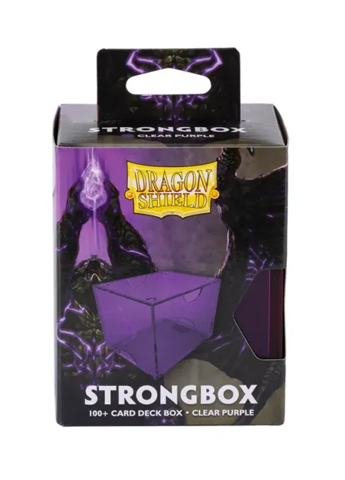 DRAGON SHIELD - STRONG BOX (clear purple)