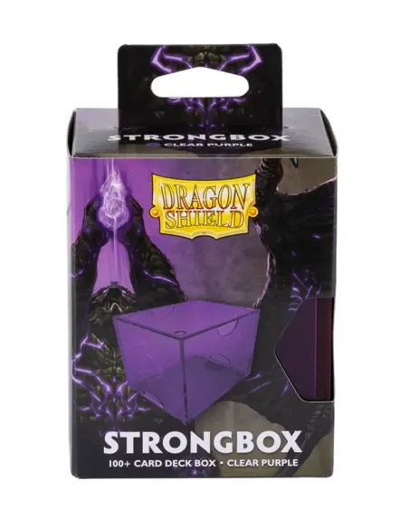 DRAGON SHIELD - STRONG BOX (clear purple)