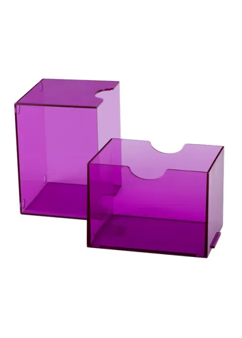 DRAGON SHIELD - STRONG BOX (clear purple)