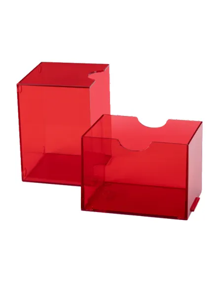 DRAGON SHIELD - STRONG BOX (clear red)