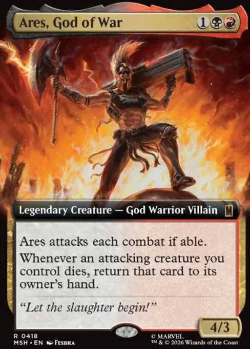 Ares, God of War - Foil