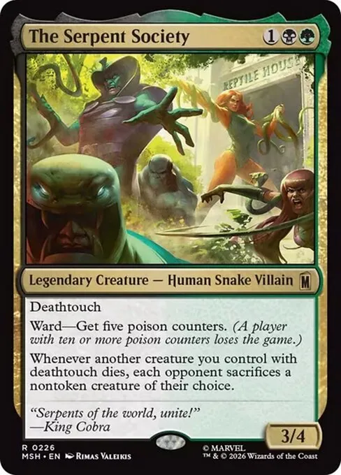 The Serpent Society - Foil