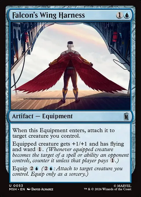 Falcon's Wing Harness - Foil