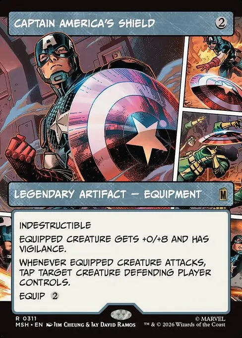 Captain America's Shield - Foil