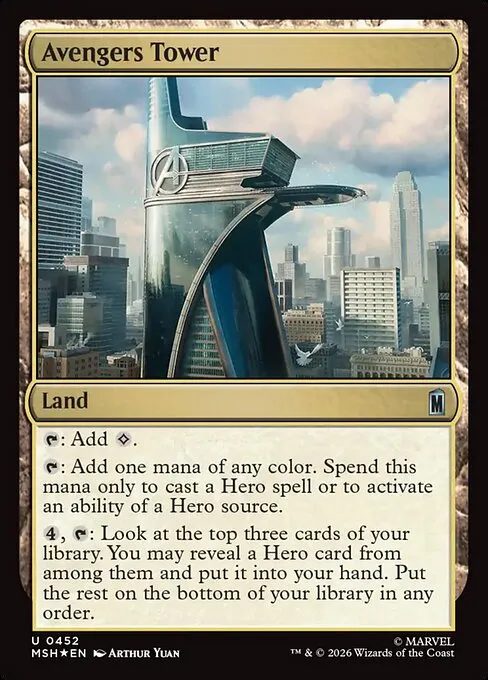 Avengers Tower - Foil