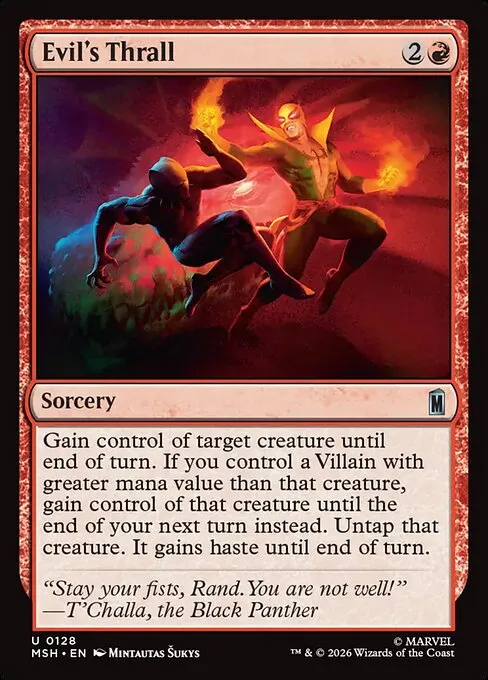Evil's Thrall - Foil