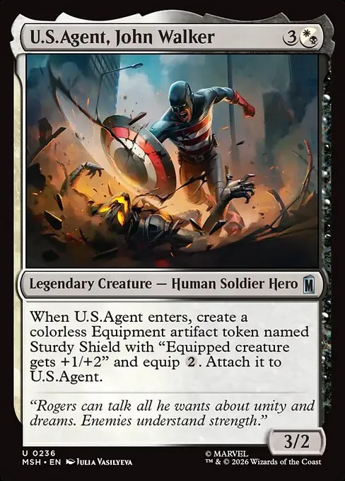U.S.Agent, John Walker - Foil