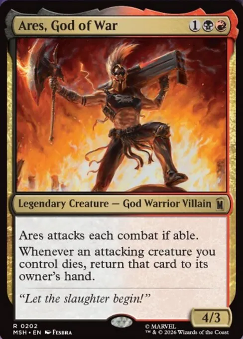 Ares, God of War - Foil