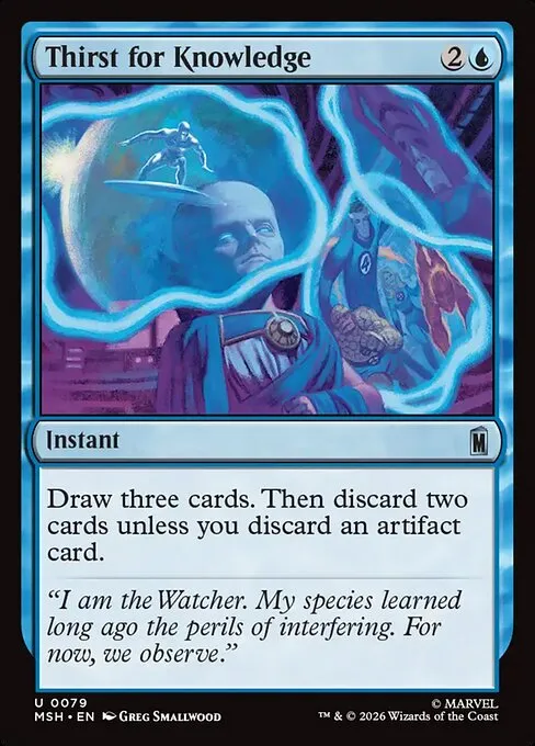 Thirst for Knowledge - Foil