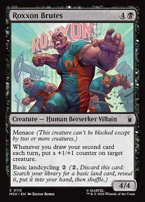Roxxon Brutes - Foil