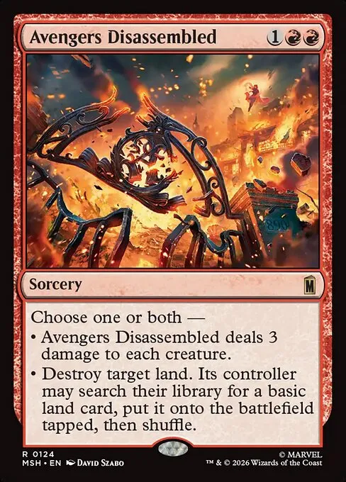 Avengers Disassembled - Foil