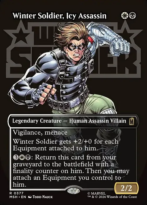 Winter Soldier, Icy Assassin - Foil