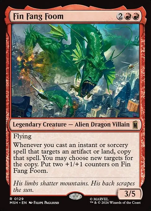 Fin Fang Foom - Foil