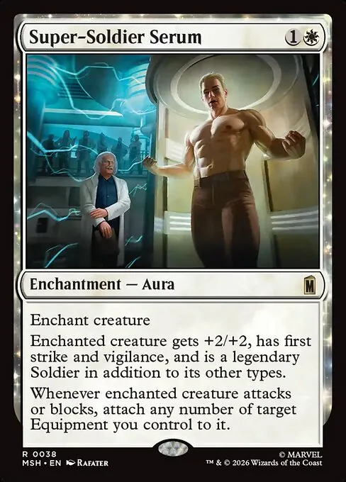 Super-Soldier Serum - Foil