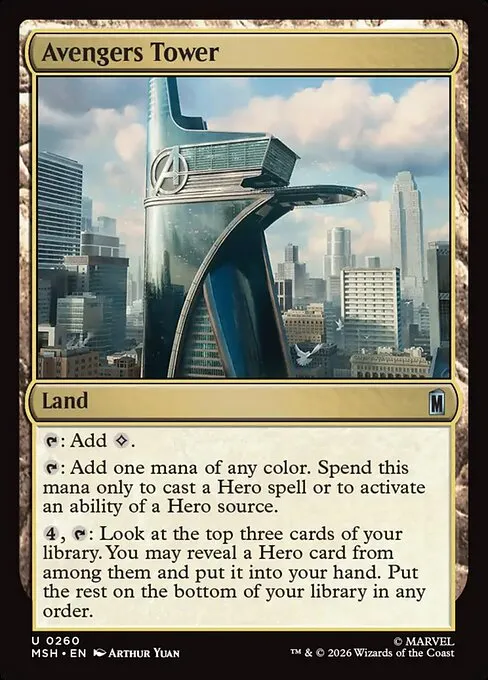 Avengers Tower - Foil