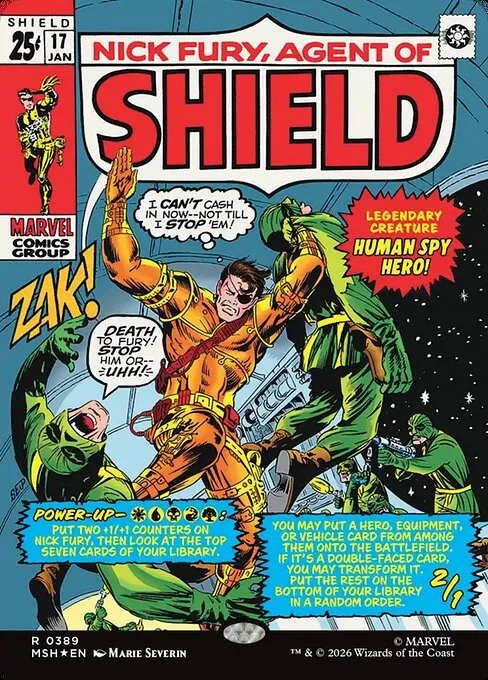 Nick Fury, Agent of S.H.I.E.L.D. - Foil