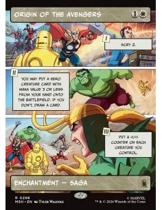 Origin of the Avengers - Foil