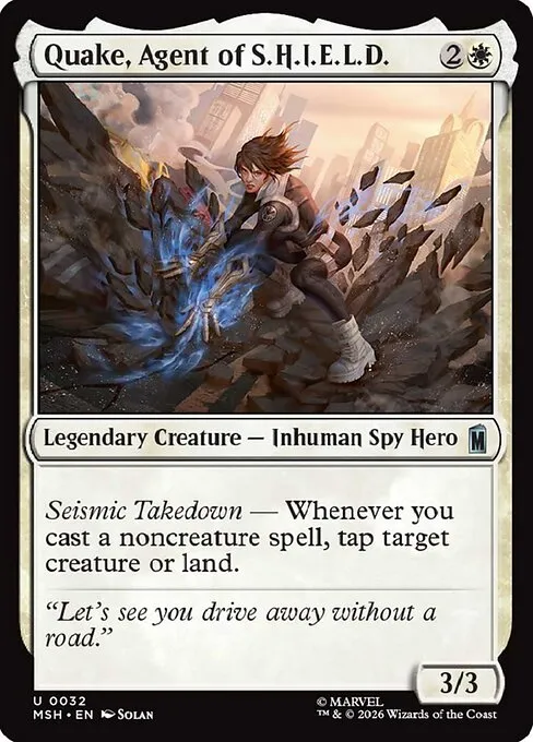 Quake, Agent of S.H.I.E.L.D. - Foil