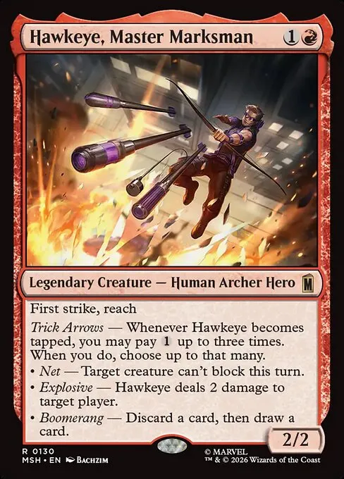 Hawkeye, Master Marksman - Foil