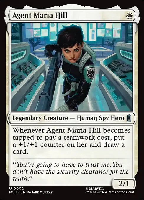 Agent Maria Hill - Foil